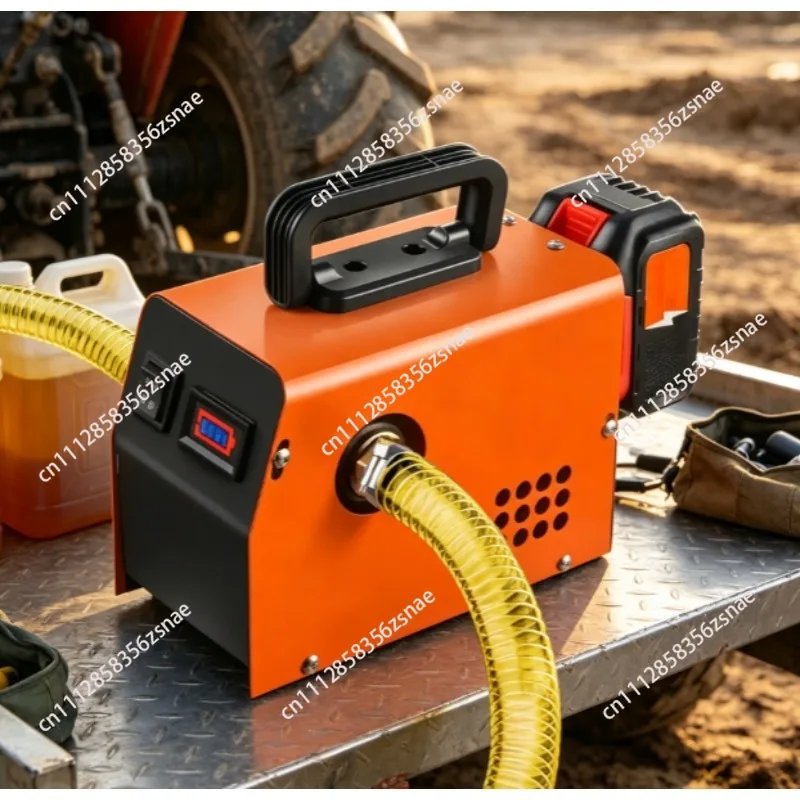 Rechargeable Universal Lithium Battery Diesel Small Refueling Unit, Self‑priming Electric Oil Suction Pump