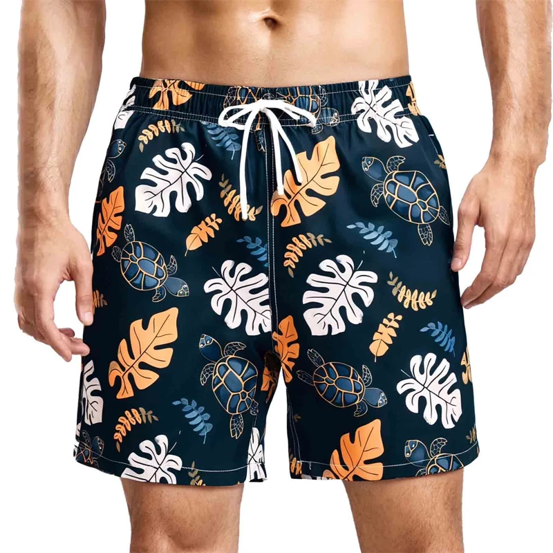 Colorful Palm Tree Print Mens  - Summer Vacation Clothing Men 评论和价格