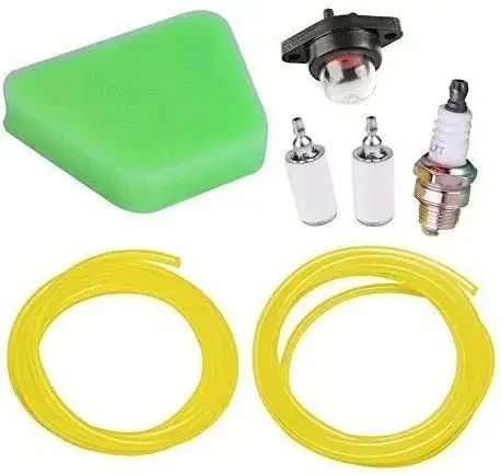 Air Fuel Filter Primer Bulb Fuel Line Spark Plug for Poulan Craftsman Chainsaw Replaces 530037793 530095646 530071835 188-513-1