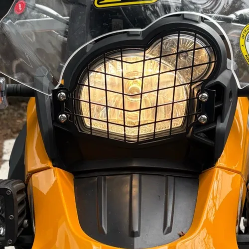 Imagen 2 del producto Accesorios de motocicleta para BMW G650 GS G650GS 2011 2012 2013 2014 2015 2016 2017 Protector de faros cubierta de rejilla G 650 GS