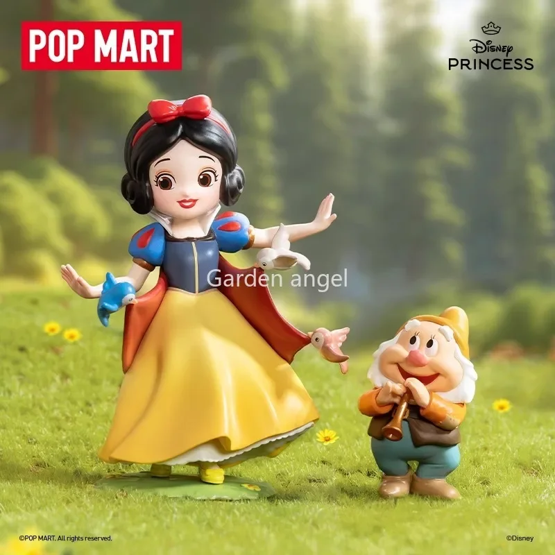 POP MART Disney Snow White Classic Series Blind Box Toy Kawaii Doll Caixas Action Figure Collectible Figurine Model Mystery Box