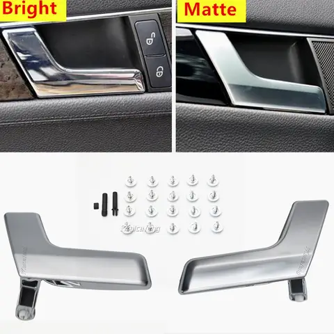 새로운! 메르세데스 벤츠 X204 W204 GLK250 C 클래스 C180 C200 C300 GLK 2008-2015 내부 핸들 왼쪽 오른쪽 용 내부 도어 핸들 열림