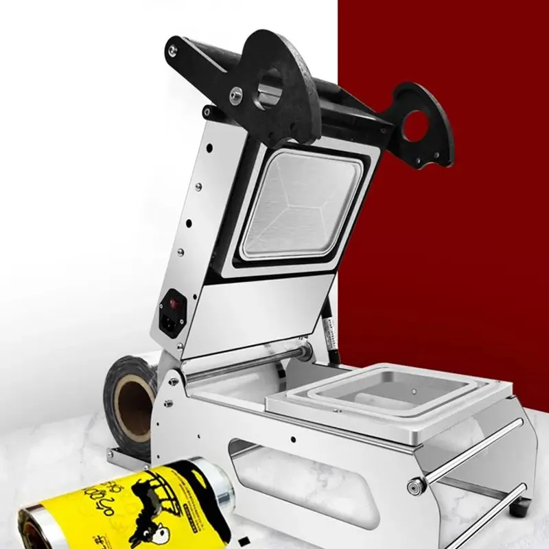 

Fruit Vegetables Manual Press Packing Machine Fast Food Tray Sealing Machine Plastic Film Packaging Sealer Heat Sealing Machine