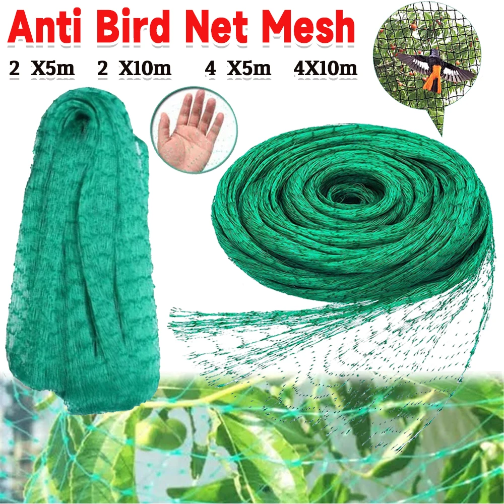 

Anti Bird Net Mesh Nylon Garden Protective Fencing Mesh Net Reusable Protector Field Pest Control Garden Supplies