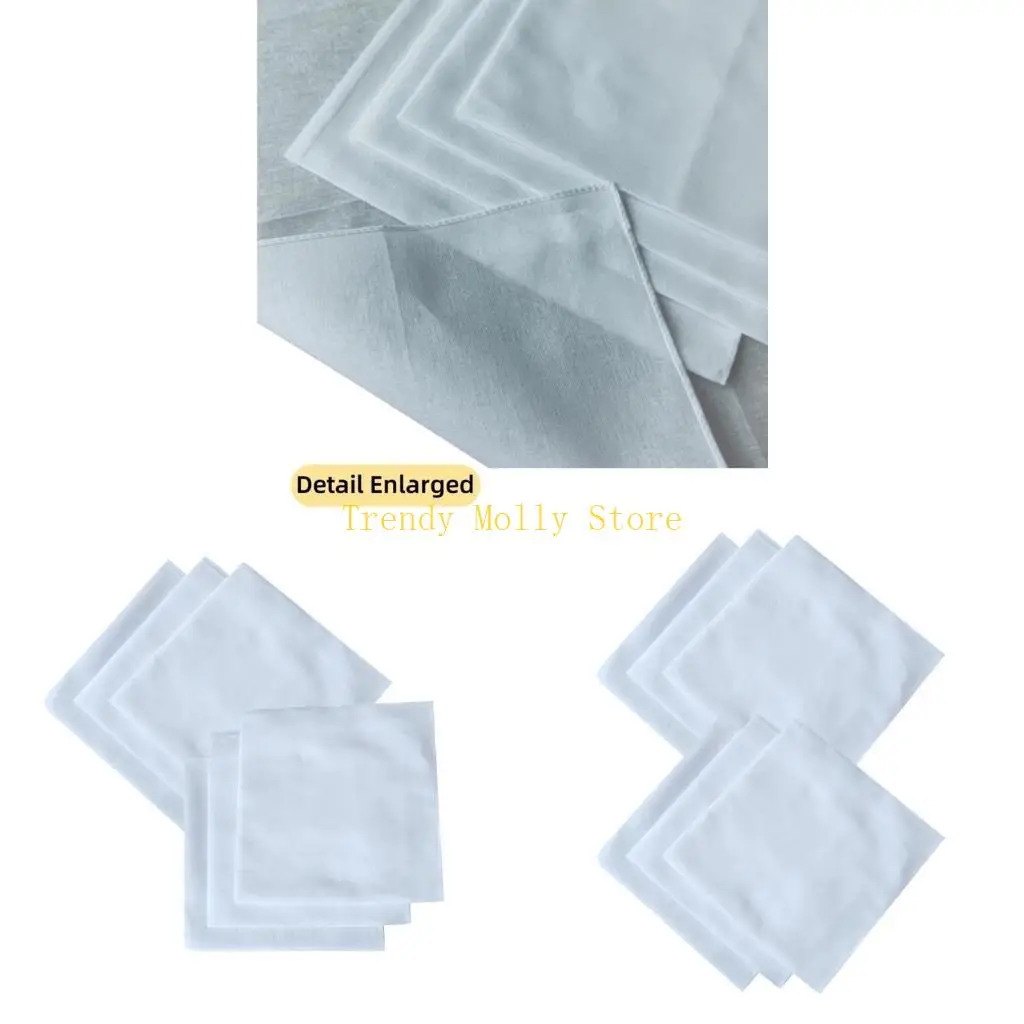 

N5KB Large Handkerchief High Absorbency Pocket Towel for Gym, Travel, and Office Use