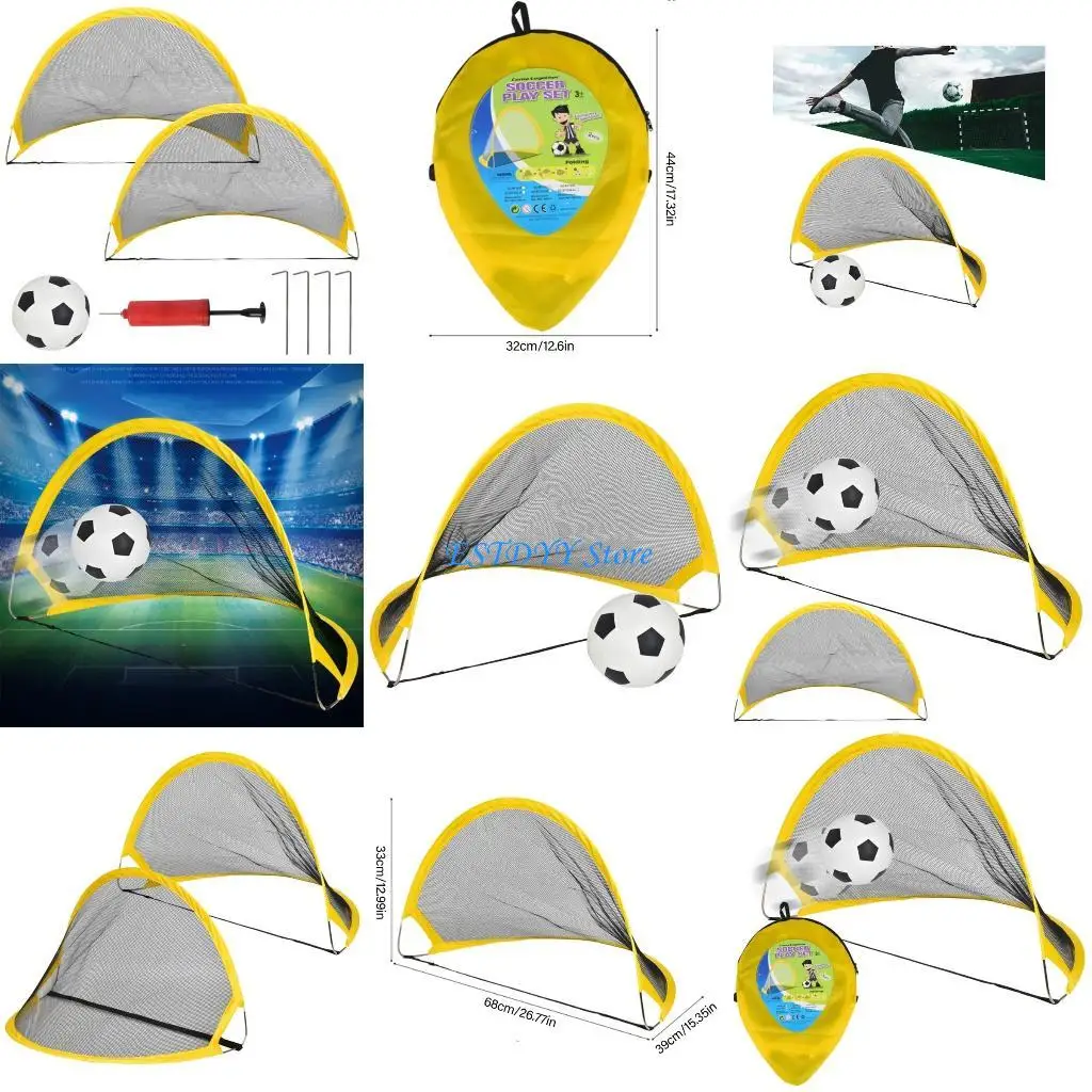 

G6DE портативная уличная футбольная сетка футбольные ворота складные футбольные ворота детское спортивное тренировочное легко