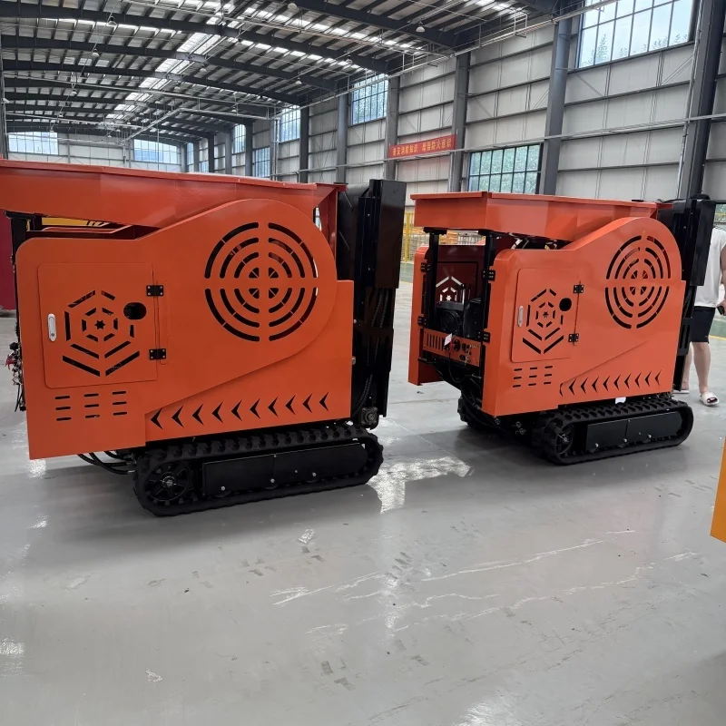 تستخدم سعة كبيرة كسارة الفك المطاط المسارات المكونات الأساسية محرك الديزل المحرك لصناعة البناء خام الحجر #3