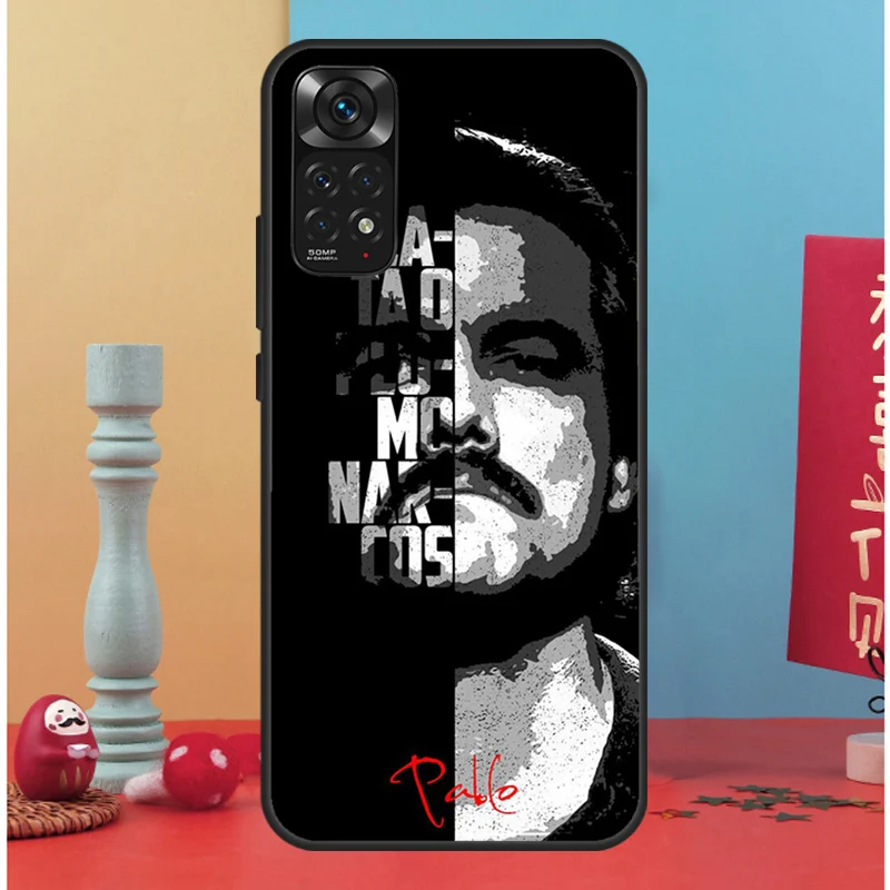 Narcos TV Series Pablo Escobar Phone Case For Xiaomi Redmi Note 11 10 9 Pro Note 10A 10C 10S 9S 8T 9A 9T 9C 7 Soft Cover