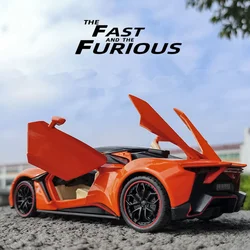 1:32 Lykan FENYR SUPERSPORT W Motors Sports Alloy Car Model Diecasts & Toy Vehicles Model Toy Car Metal Collection Kids Toy Gift