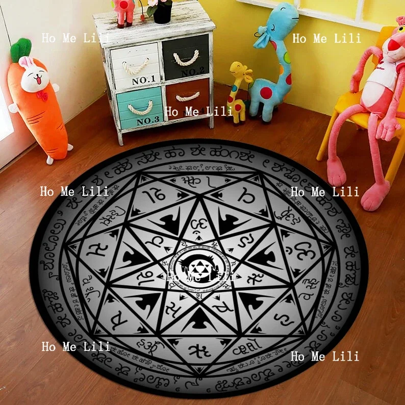 Fullmetal Alchemist Transmutation Japanese Anime Manga Floor Area Rug Non-Slip