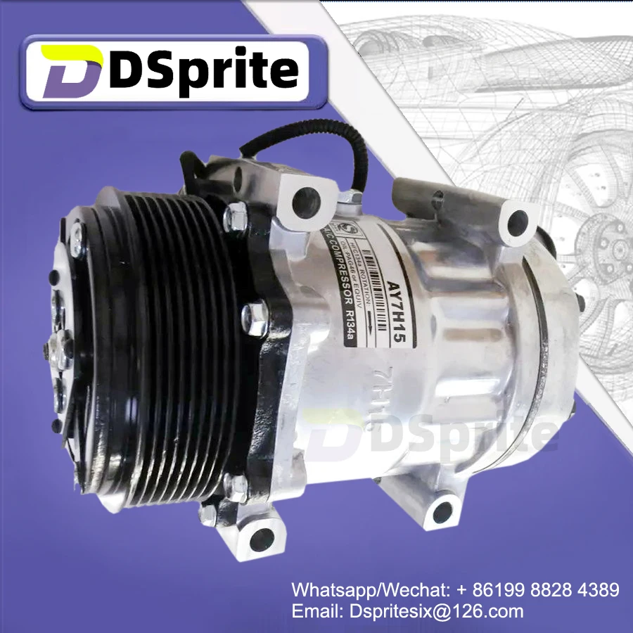 

air Conditioning conditioner ac compressor For Dongfeng Truck Cummins ISBE ISDE Engine 8104010-C1100 5311395