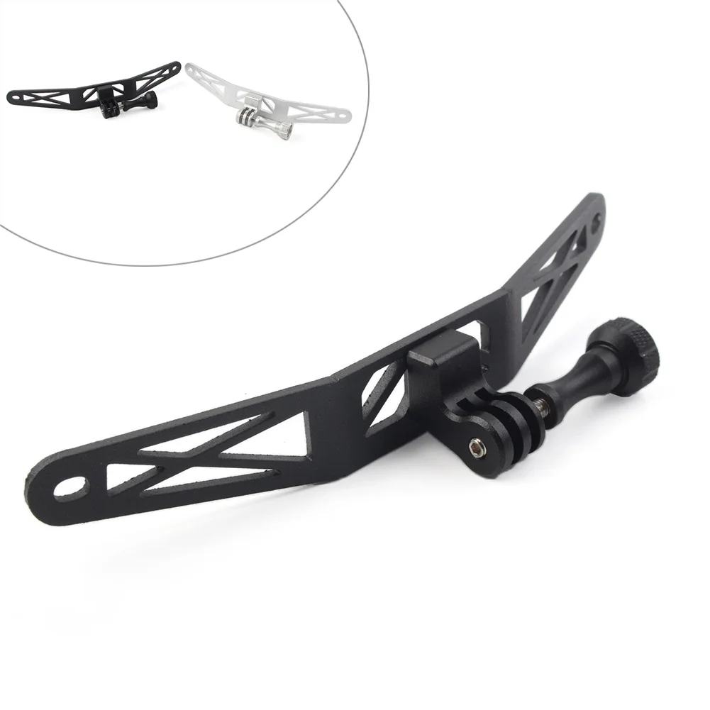 Black/Silver Motorbike GoPro Mount Bracket GPS Navigation Holder For  G310GS S1000XR K1600 GT B GTL GA