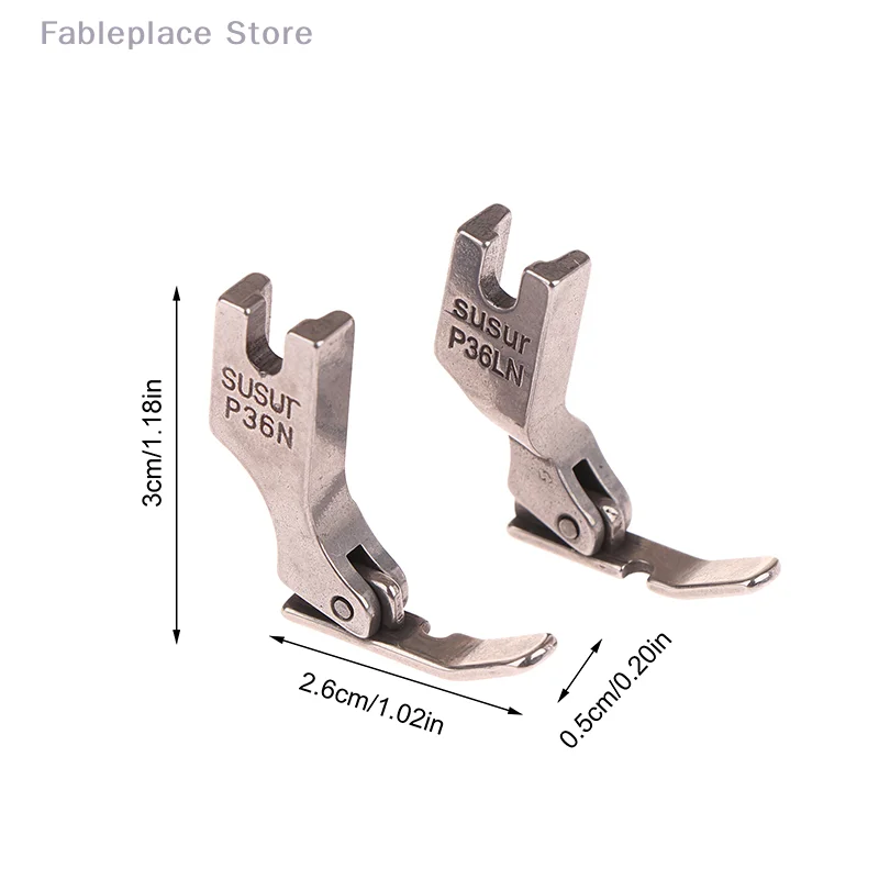 T36LN قدم سستة ضيقة مع الجزء السفلي لملحقات ماكينة الخياطة الصناعية ذات الإبرة الواحدة