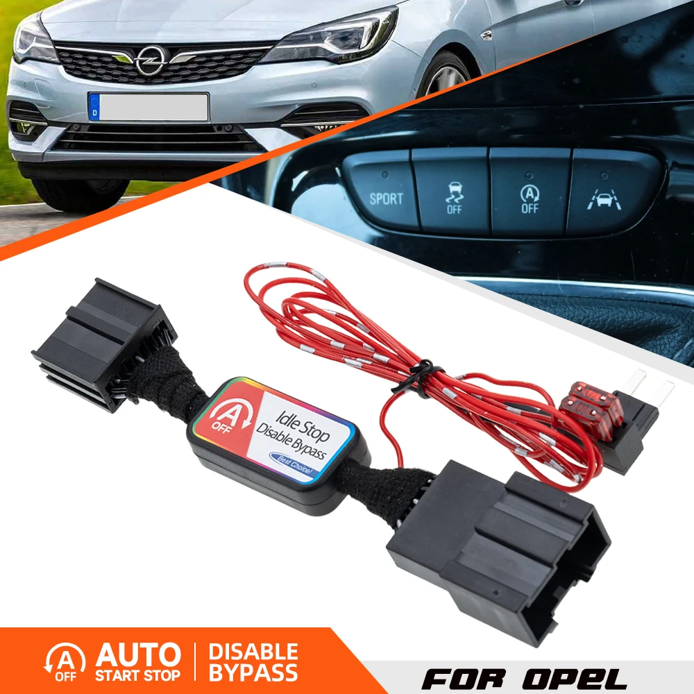 Fits For Opel Vauxhall Astra K Facelift 2019 2020 2021 Car Auto Start Stop Eliminator Cable Harness A-Off Deactivator Canceller