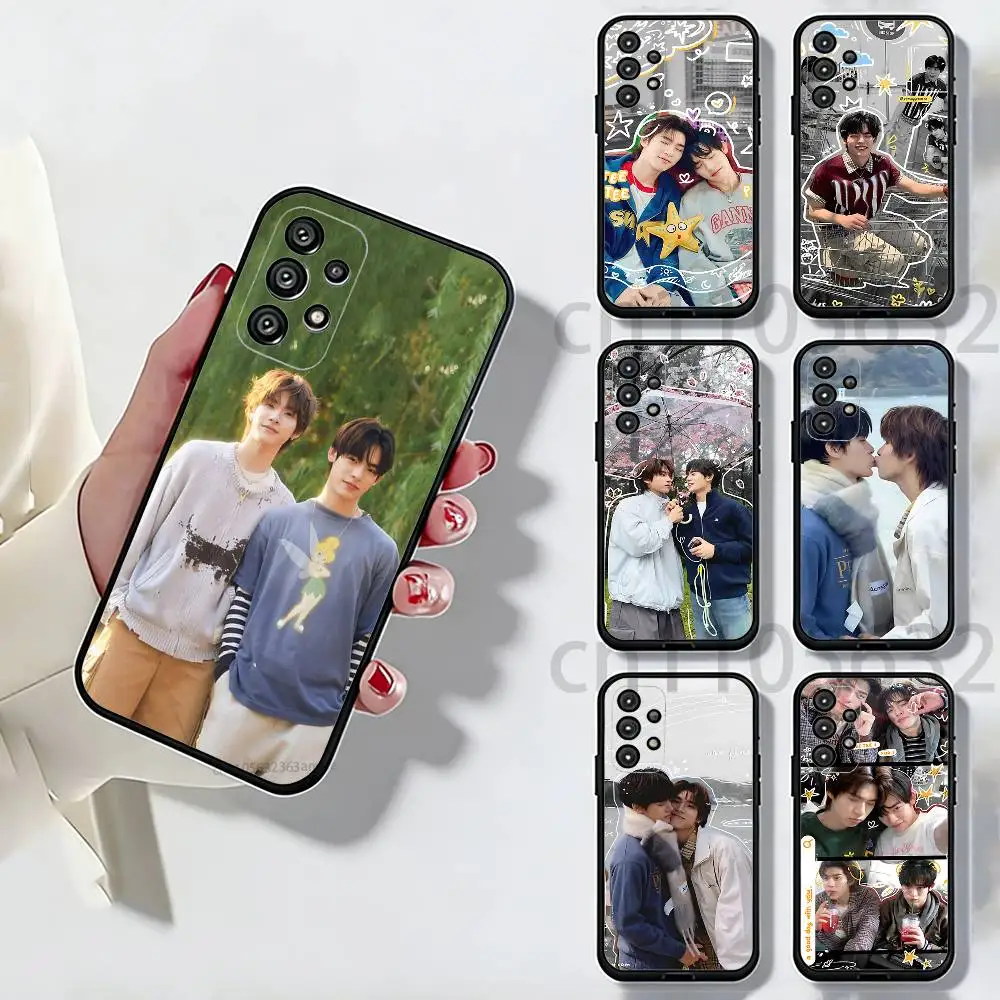Duang with You Phone Case For Samsung S25,24,21,22,23,S30,Ultra,S20,Plus,Fe,Lite,Note,S10,S9,Black Soft Shell
