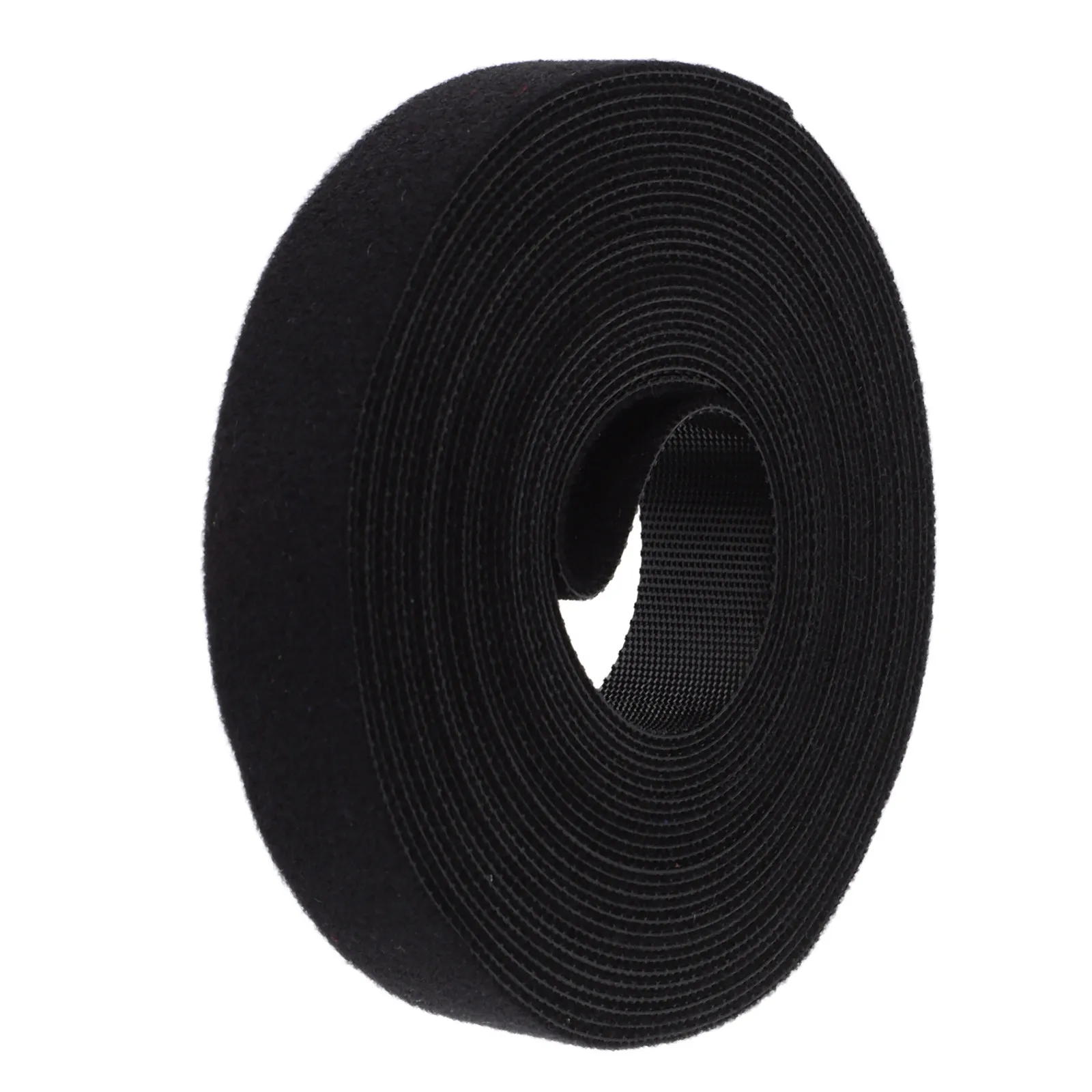 1 Roll Hook Loop Strap Cable Tie Heavy Duty Polyester Wire Bundling Strap for Electronics Home Office Cable Organization