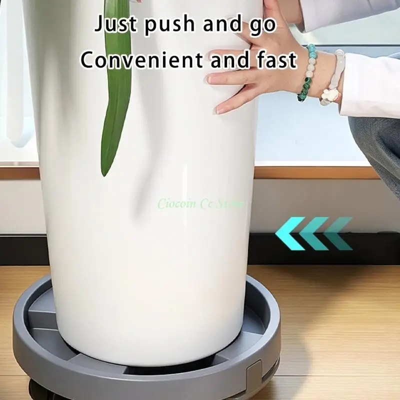 X90F Convenient Rolling Plant Tray For Smooth Movements And Effective Water Drainage