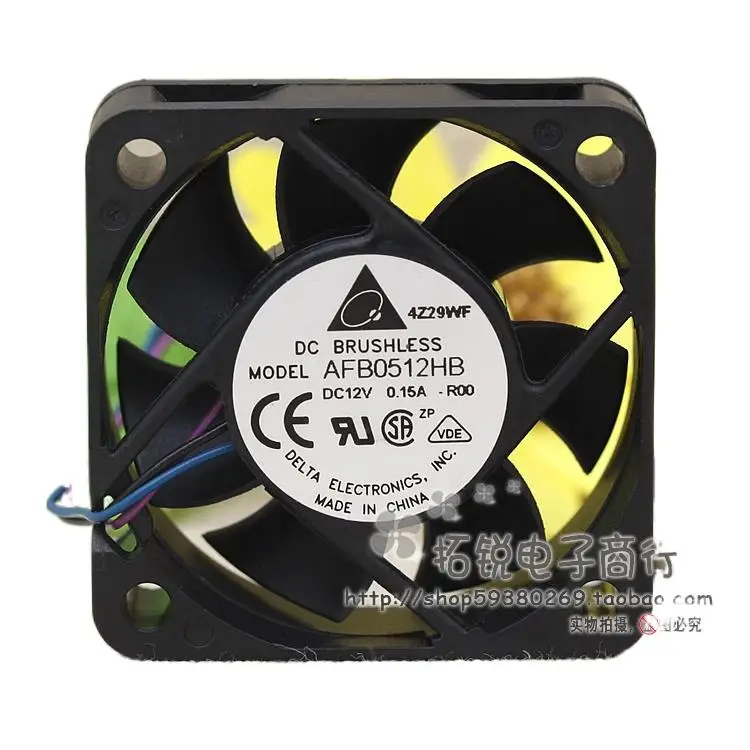 Delta Delta Afb0512hb-Roo 5015 12v 0.15a Projector Fan With  Head