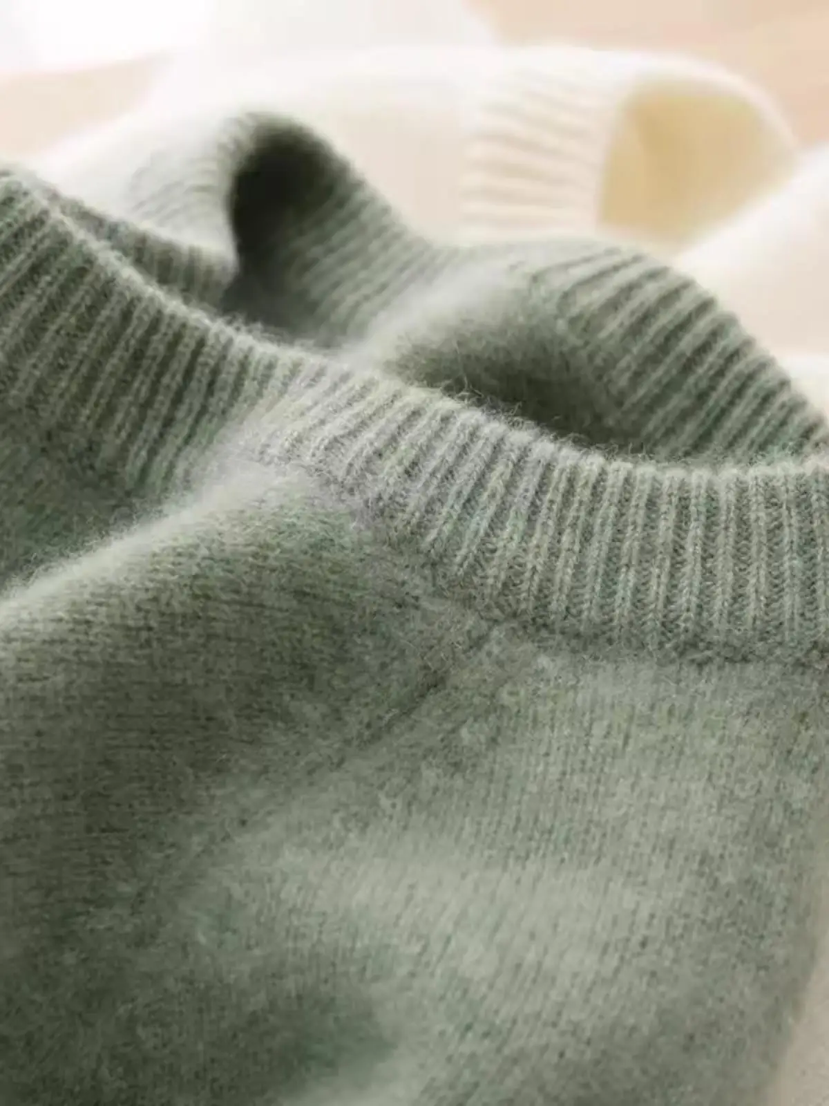 صنع إيطالي CRI Camere Thi سترة دافئة مستديرة Ne محبوكة للنساء للخريف والشتاء سترة غير رسمية مريحة طويلة Sve #4