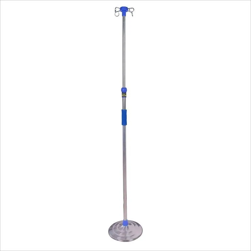 

Modern Design Stainless Steel Infusion Height Adjustable Mobile Infusion Rack Telescopic Adjustable Dropping Rack