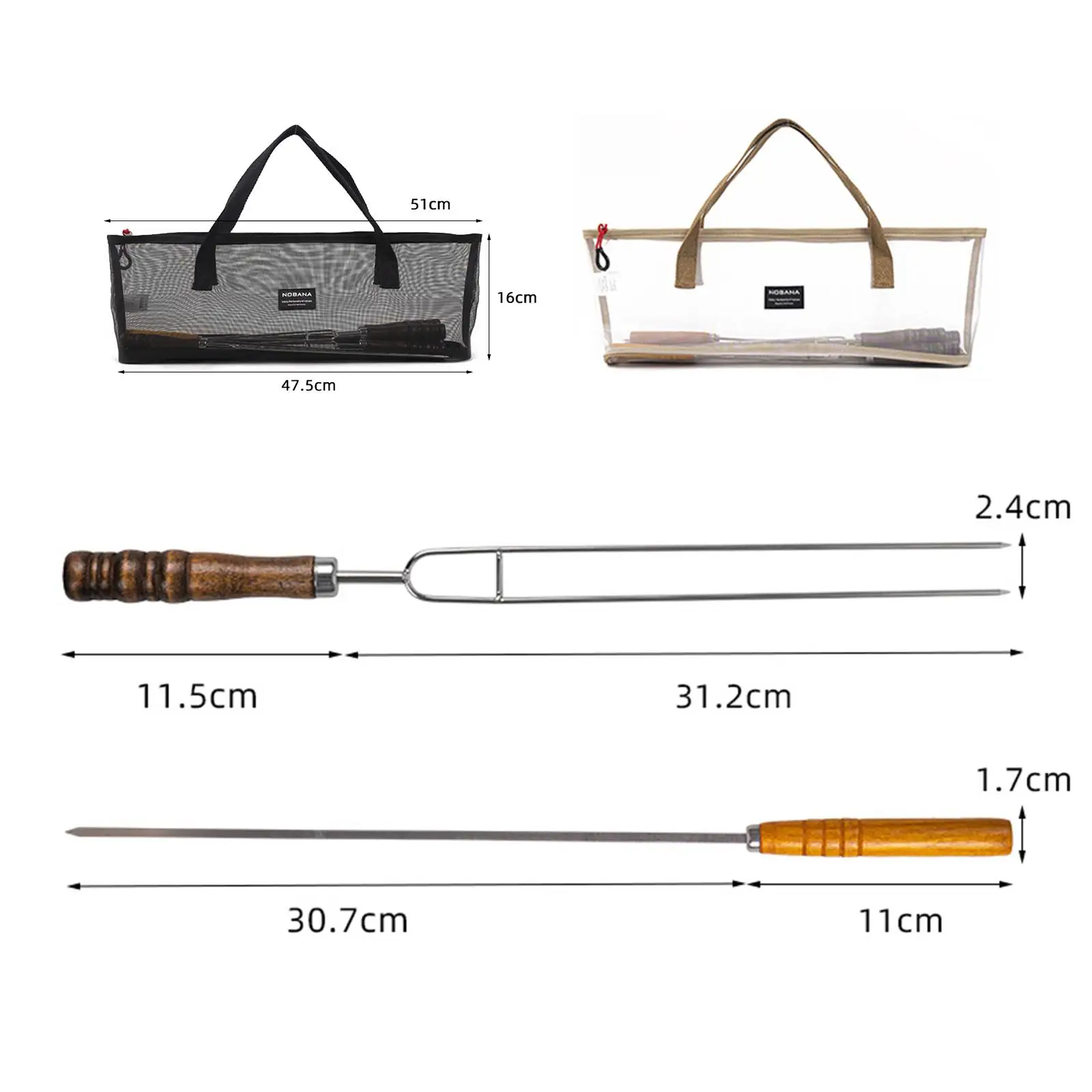 Kabob Skewers for Grilling Long BBQ Grilling Skewers for Beef Buffet Kabob