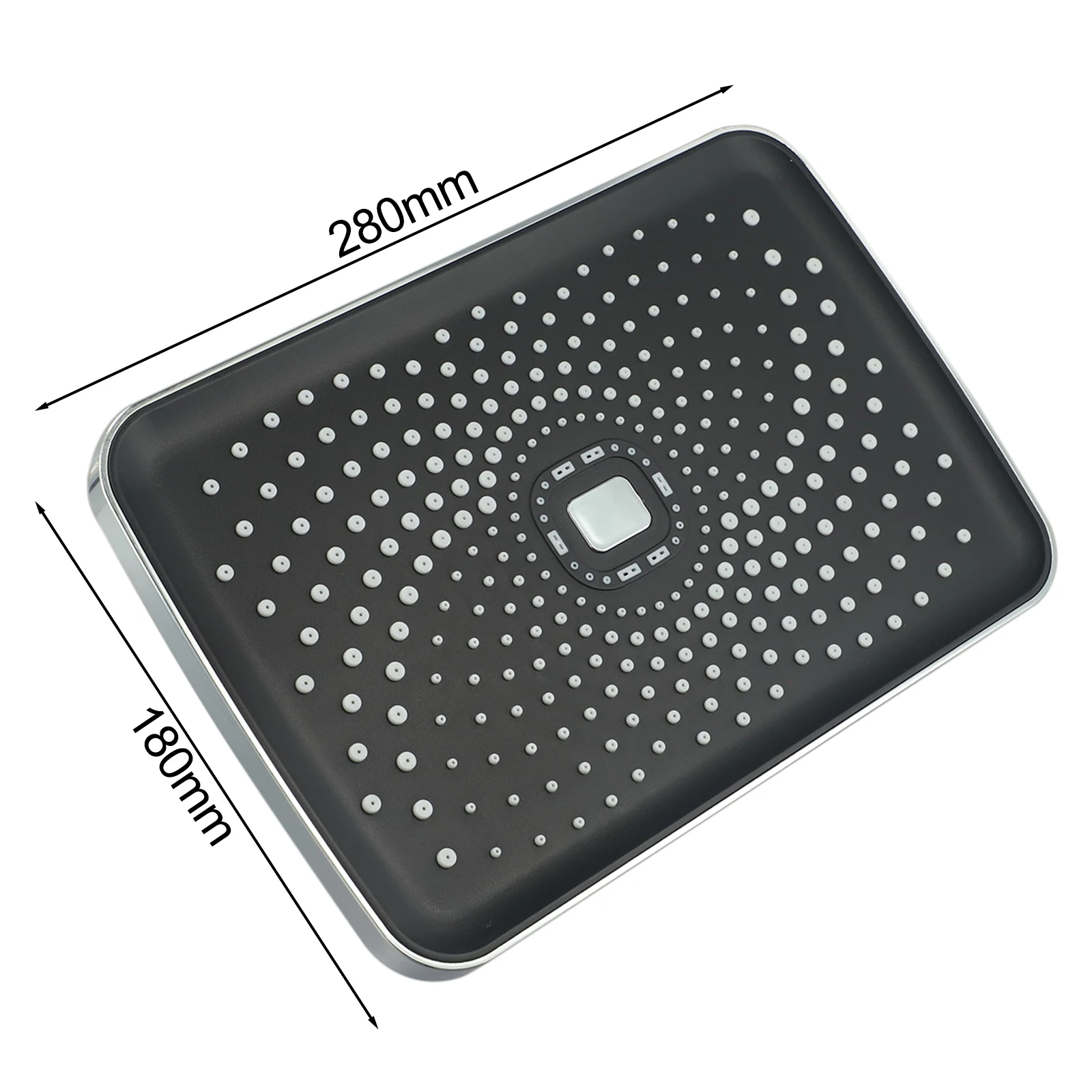 For Contemporary Look Large Panel Shower Head Rainfall Supercharge Shower Shower Elegant Design Standard Interface