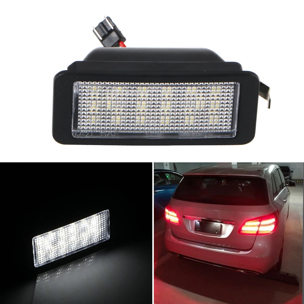 

For VW up!/e-up! Skoda Citigo/E-Citigo Seat Mii/e-Mii Ibiza 6J 3-Door Tail Light LED 5700K Car License Number Plate Lights