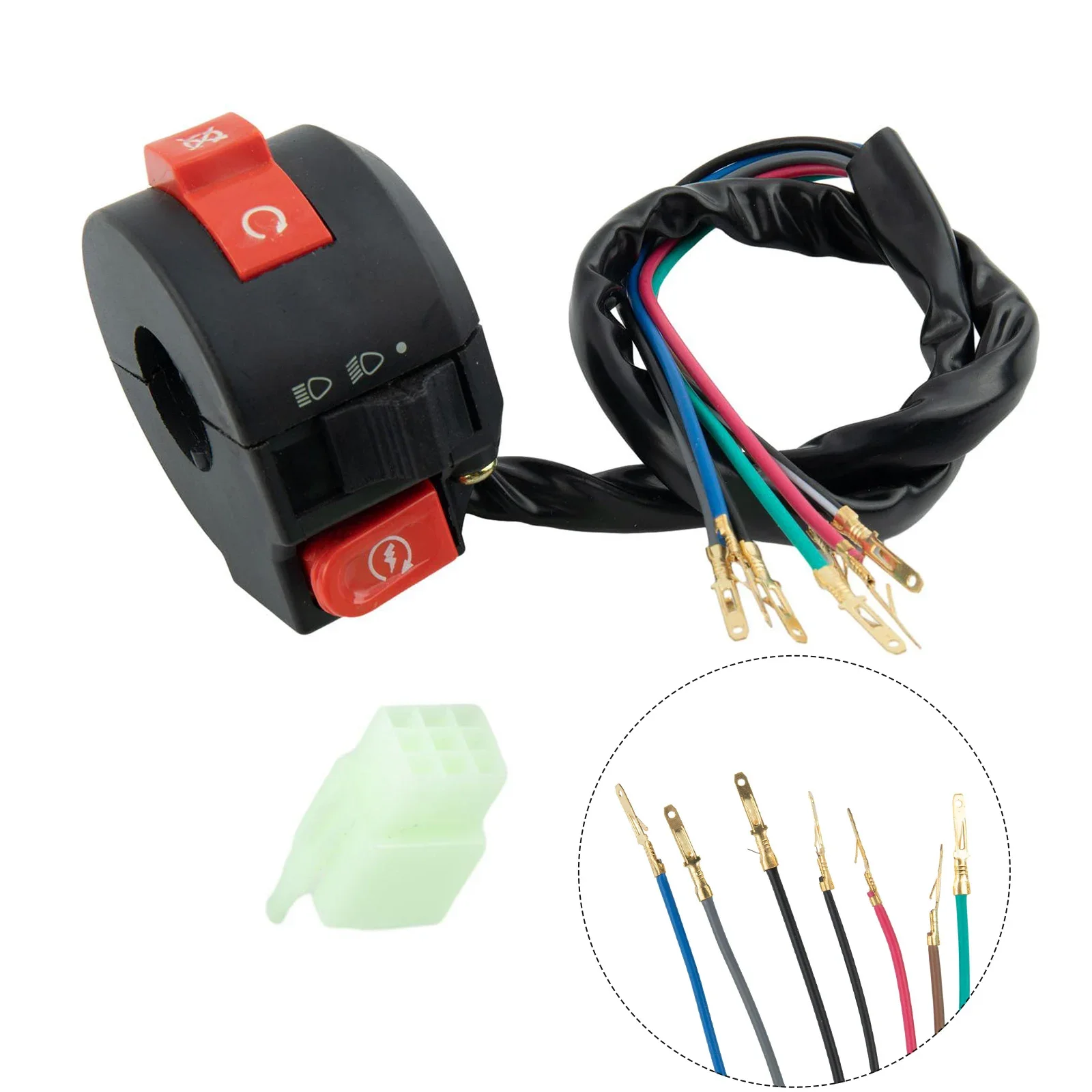 Motorcycle Accessories Three-function Switch Horn Turn Flameout Switch For Coolster 50cc 70cc 110cc 125cc ATV Quad