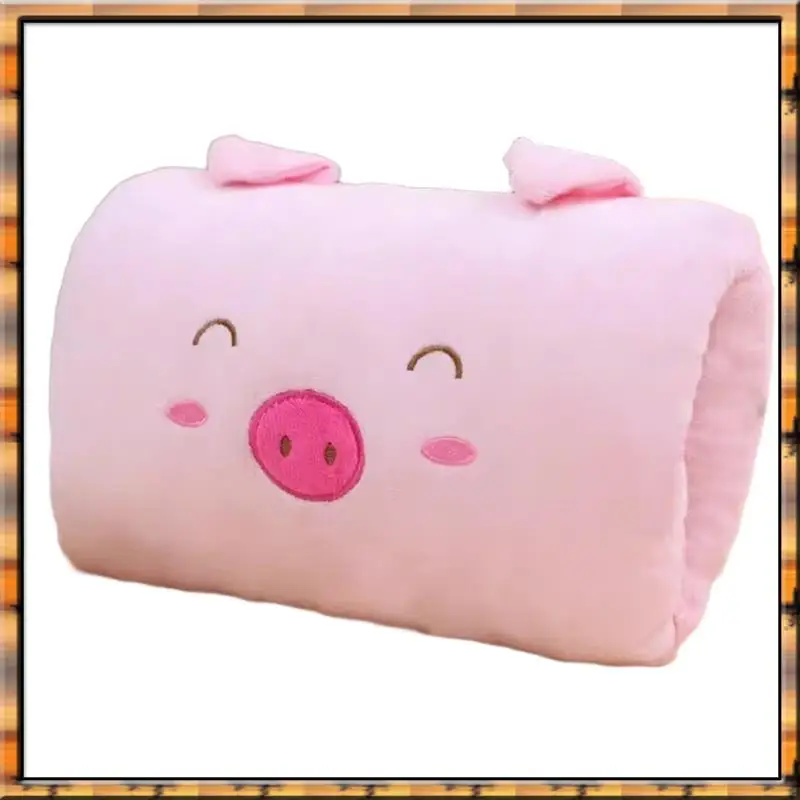 Sep N12R Kids Cute Gift Winter Cartoon Plush Hand Pillow, Travel Necessity Desk Nap, Weak Class Arm Warm Pillow