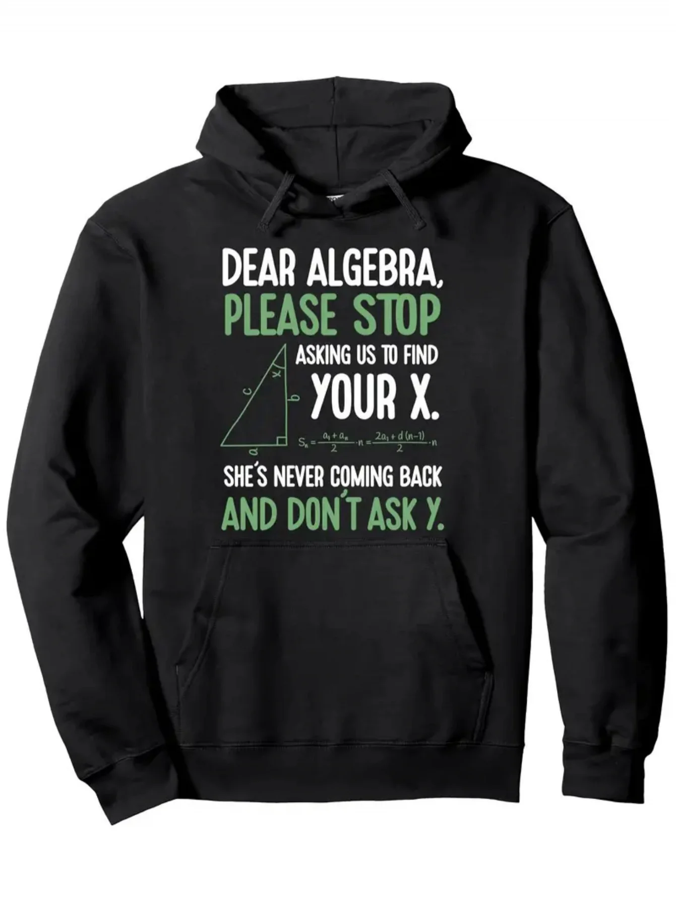 Funny Algebra Math Joke Hoodie - 