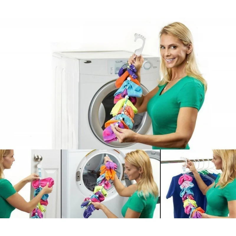 

Socks Storage Organizing BoxSOCK ORIGANIZERSocks Cleaning AidTVStocking Hanger Drying Socks