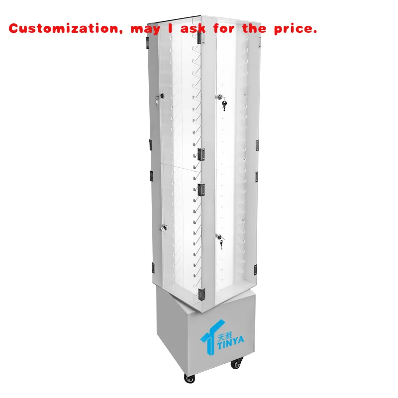 

custom.Custom Transparent Counter Rotating Acrylic Knife Display Knife Display Stand