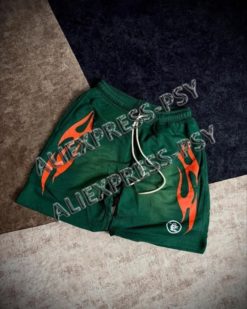 

New American Hellfire Men's Basketball Shorts Bag Shorts Men's Sports Shorts Gym Casual Shorts Quarter Outdoor Motorcycle Shorts