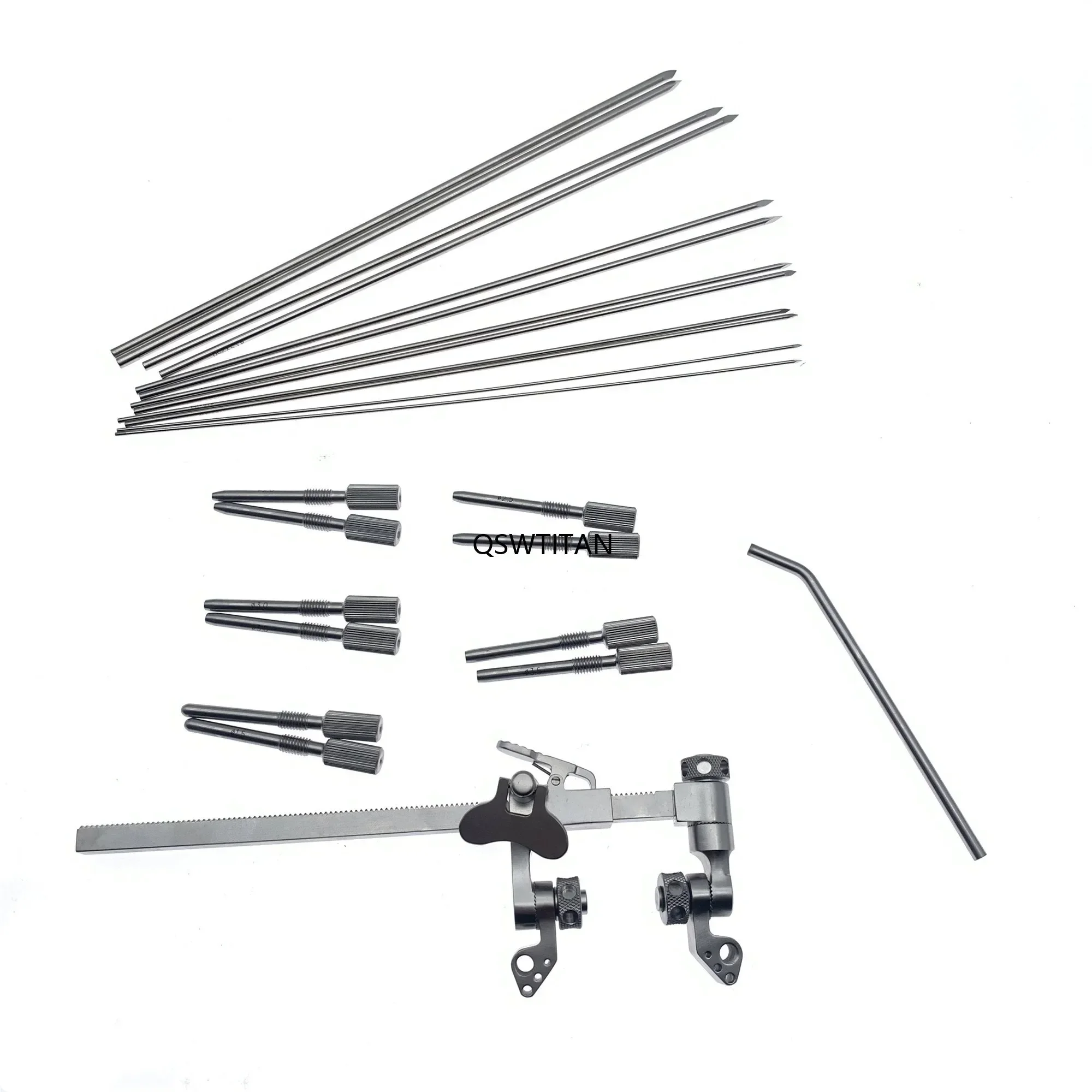 Ensemble d'instruments d'épandage de fil Kirschner multifonctionnel en acier inoxydable