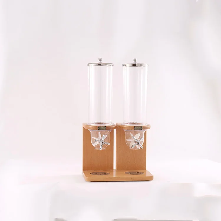 Acrylic Single Bulk Cereal Dispenser Dry Food Candy Storage Container