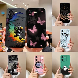 Fashion Butterfly Cases For Tecno Pova 6 6Pro 5 5Pro 4 4Pro Funda For Pova6 Pro Coque Pova5 Pova4 4Pro Soft Silicone Back Cover