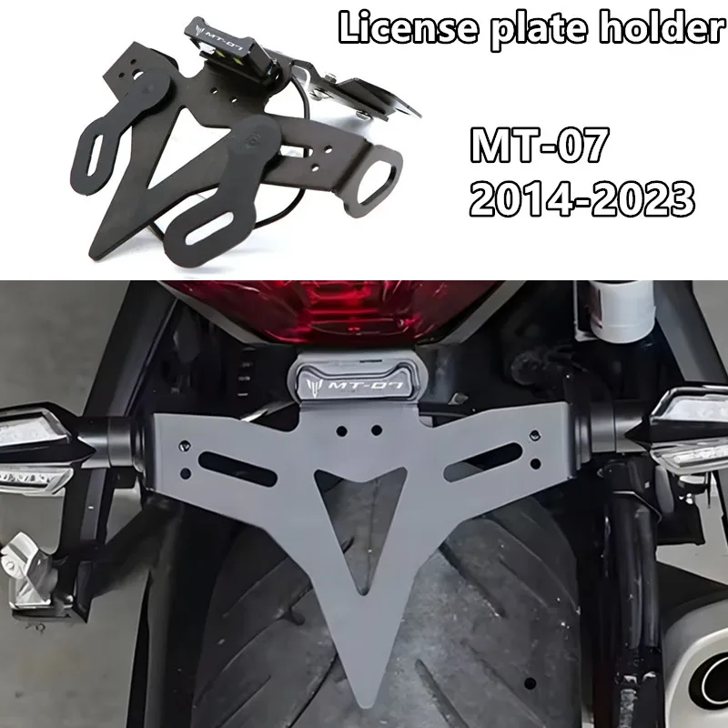 

Fit MT07 For Yamaha MT 07 FZ07 MT-07 2013-2023 2022 2021 License Plate Bracket Holder Tail Tidy Fender Eliminator Accesorios