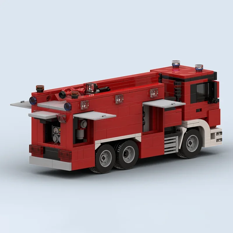 Moc Bausteine Dordrecht Feuer Schaum Zarte Technologie Modulare Ziegel Modell Geschenke Weihnachten Spielzeug DIY Sets Montage!