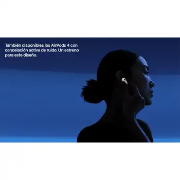 適用於配備 MagSafe 充電盒(USB-C)的 Apple AirPods 4(支援主動降噪),第四代藍牙 10 最佳銷售 aur pods - №5