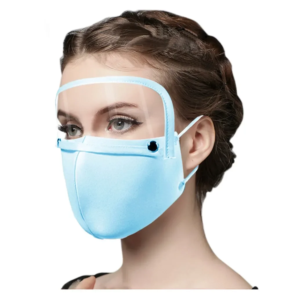 Visera Protectora antiniebla para adultos, máscara con ojos desmontables, Pantalla Protectora, Cosplay de Halloween