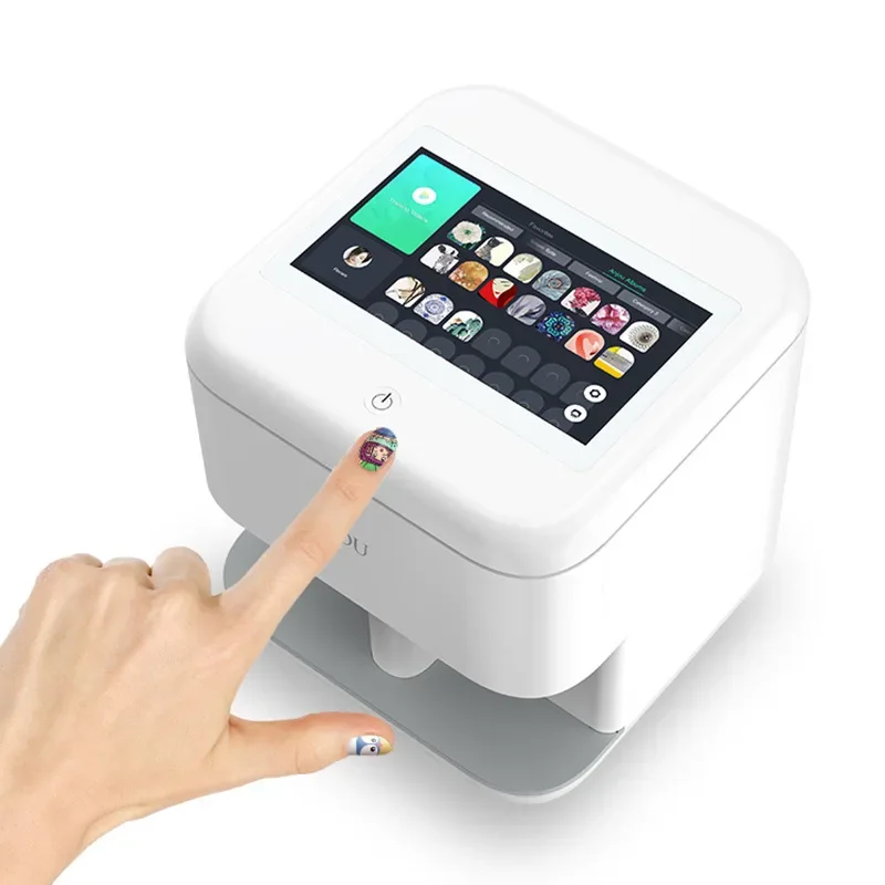 Portable Nail Art Printer 3D Machine For Diy Nail Designs Accessories Tools Professional Nail Products Salon Supplies Wholesale