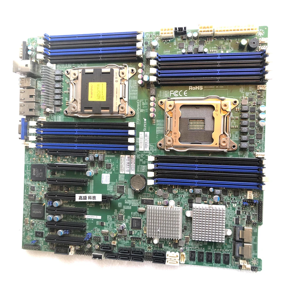 For X9DRH-7F X79 2011 C602 SAS High Quality Server Motherboard Pre-Shipment Test