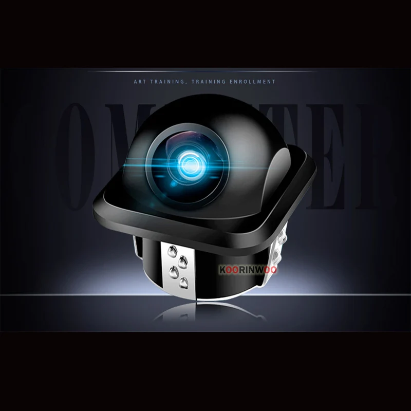 Koorinwoo Unveral HD CCD Auto Achteruitrijcamera Front camera Schakelaar Functie Nachtzicht Achteruit Inparkeren Camera Videosysteem