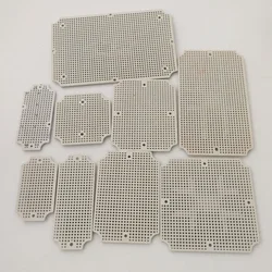 waterproof junction box base plate ABS honeycomb mounting base plate Outdoor monitoring waterproof box fixed base plate IP67