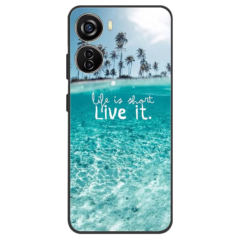 Case For ZTE Blade V40 Design Case 8046 Cool Silicone Protective Cover for ZTE Blade V40 Design V40Design Bumper Fundas Coque