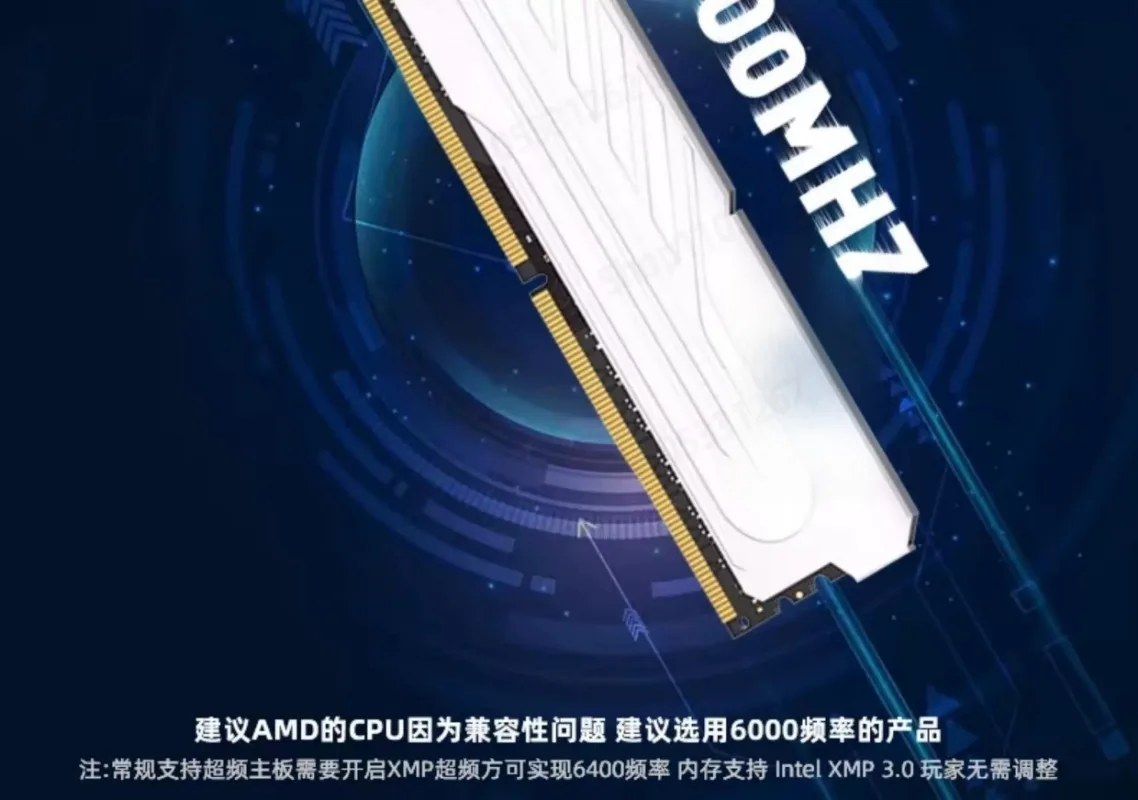 DDR5 Desktop Memory Silver/Blade/Star Blade/Black Armor 6000 6400 6800 7200MHz RGB Heatsink Hynix XMP EXPO for Gaming OC