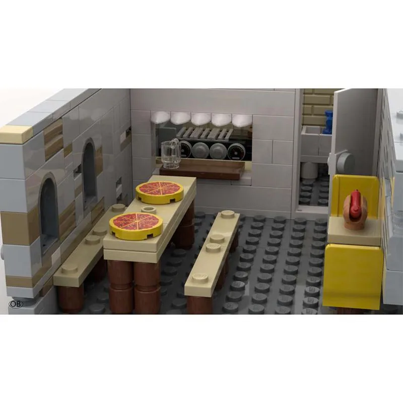 Maximum Security Prison Modular MOC Creative Street View Model Building Blocks Architecture Education Assembly Model Toys Gifts