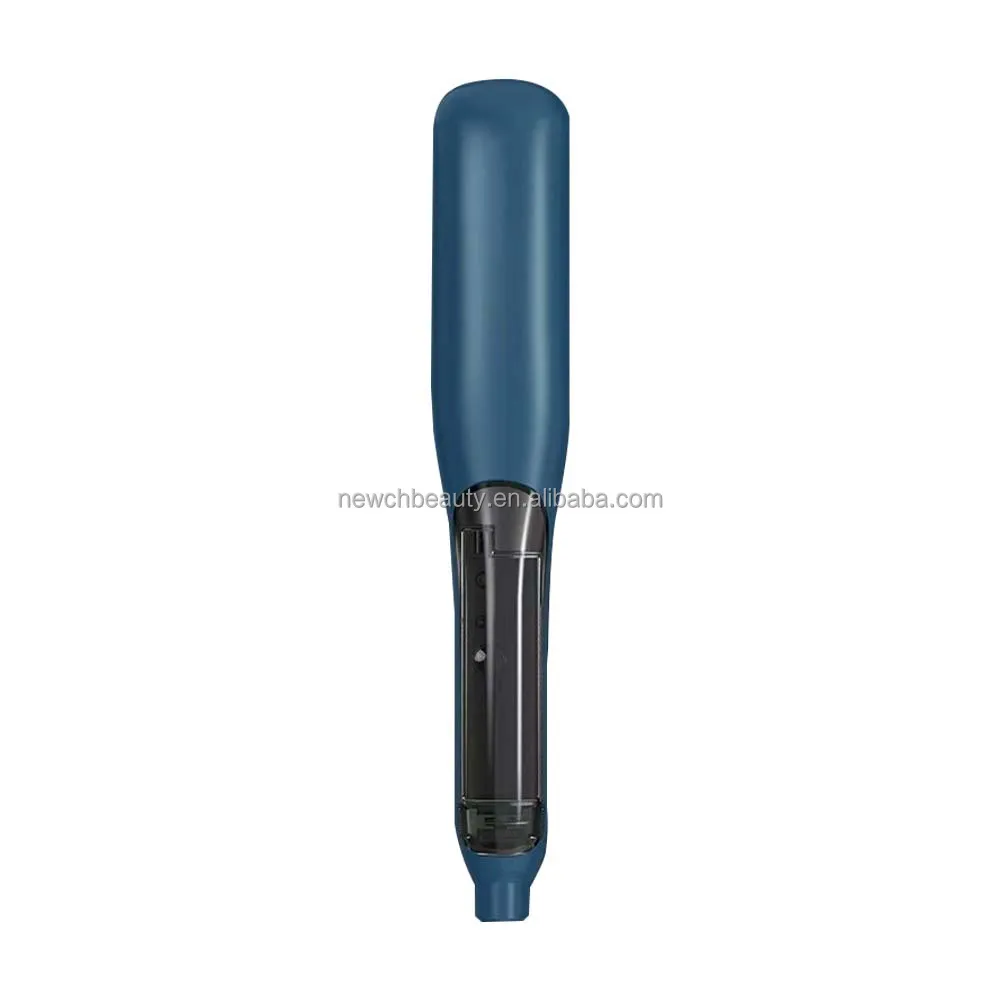 Hot Sale PTC Heating Smart Steam Hair Straightener Brush Smoothing Flat Iron Curly Hair Straightening Comb Electric Hair Brushes