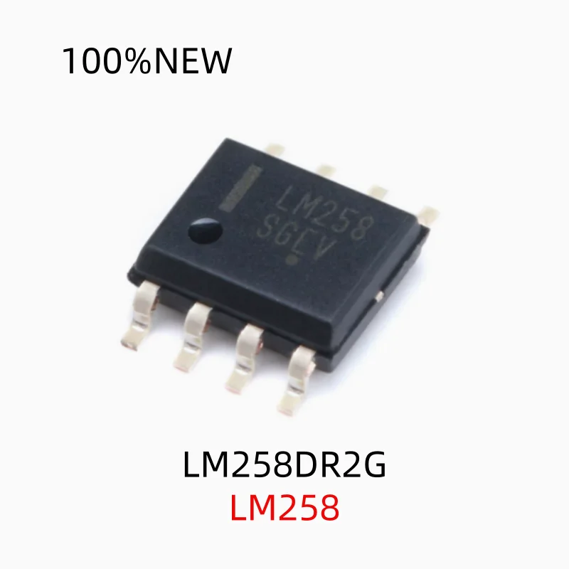 (100 Pieces) Lm258Dr2G Lm258 Sop-8 General Purpose/Operational Amplifier Single Power Supply Chip Ic