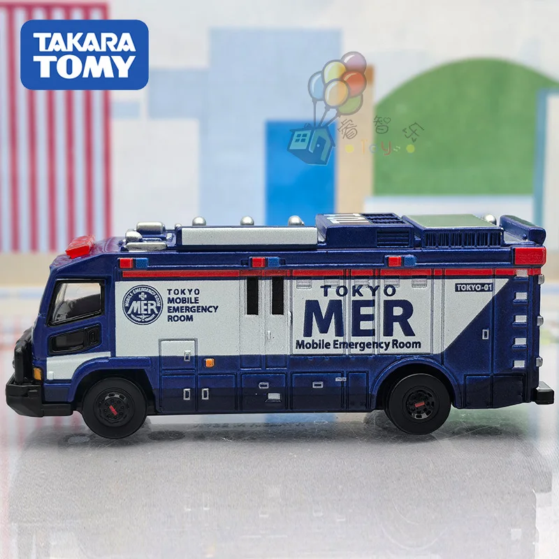 Takara Tomy Tomica Premium Unlimited Tokyo Mer Car (T01) Mini Car Toy Alloy Toys Motor Vehicle Diecast Metal Model for Children